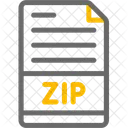 Archivo Comprimido Zip Icon