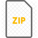 Archivo Comprimido Zip Icon