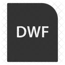 Dwf Archivo Extension Icono