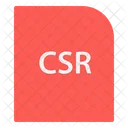 Archivo csr  Icono