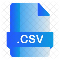 Archivo CSV  Icono