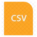 Archivo CSV  Icono