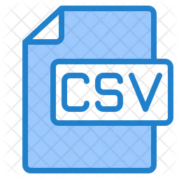 Archivo CSV  Icono