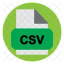 Archivo CSV  Icono