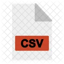 Archivo CSV  Icono