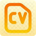 Archivo cv  Icono