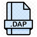 Archivo dap  Icono