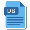 Archivo de base de datos  Icono