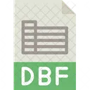 Archivo dbf  Icono