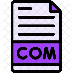 Archivo de comando ms dos  Icono