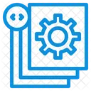 Archivo de desarrollo de código  Icon