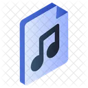 Archivo De Musica Formato De Archivo Tipo De Archivo Icono
