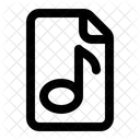 Archivo de música  Icono