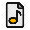 Archivo de música  Icono