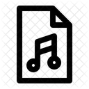 Archivo de música  Icono