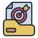 Meta Objetivo Logro Icon
