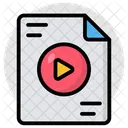 Archivo De Video Formato De Archivo Tipo De Archivo Icon