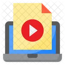 Vdo Aprendizaje Libro Electronico Icono