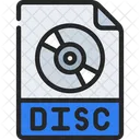 Archivo de disco  Icono