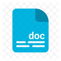 Archivo doc  Icono