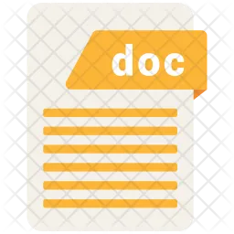 Archivo doc  Icono