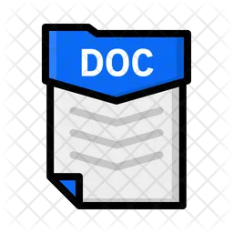 Archivo doc  Icono