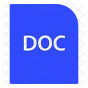 Archivo doc  Icono