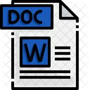 Archivo doc  Icono