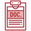 Archivo doc  Icono