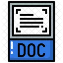 Archivo doc  Icono