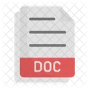 Archivo doc  Icono