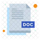 Archivo doc  Icono