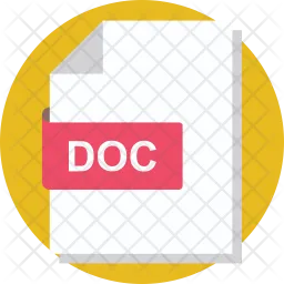 Archivo doc  Icono