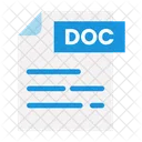 Archivo doc  Icono