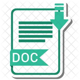 Archivo doc  Icono