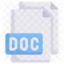 Archivo doc  Icono