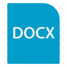 Archivo docx  Icono