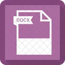 Archivo docx  Icono