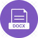 Archivo docx  Icono