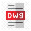 Archivo dwg  Icono