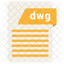 Archivo dwg  Icono