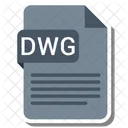 Archivo dwg  Icono