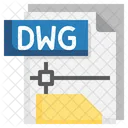 Archivo dwg  Icono