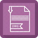 Archivo dwg  Icono