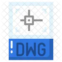 Archivo dwg  Icono