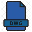 Archivo dwg  Icono