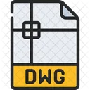 Archivo dwg  Icono