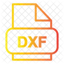 Archivo Dxf Archivo Xls Xls Icono