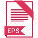 Eps Formato Documento Icono