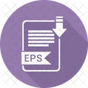 Eps Extension Documento Icono